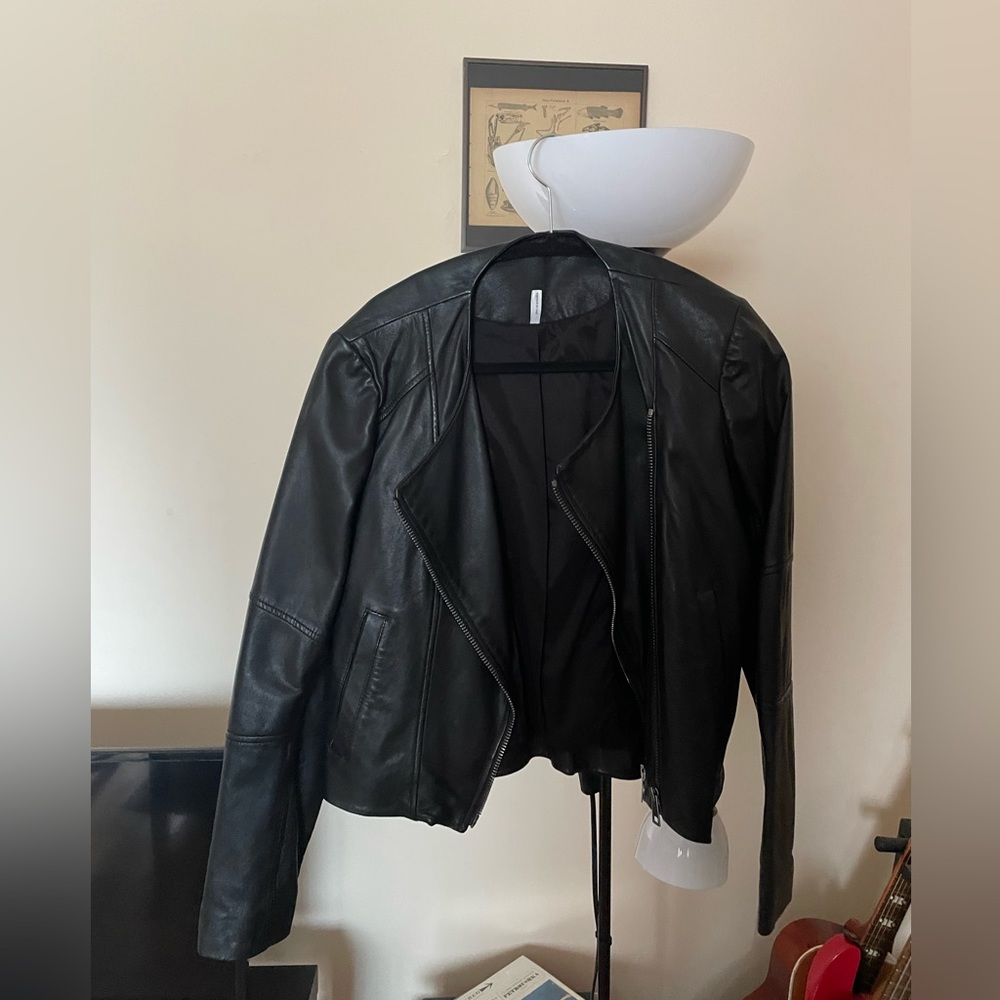 Helmut Lang/ Leather jacket